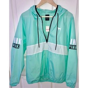 VS PINK Anorak quarter zip